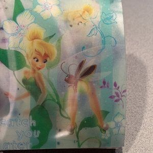 Holographic Tinker bell Lined Notebook